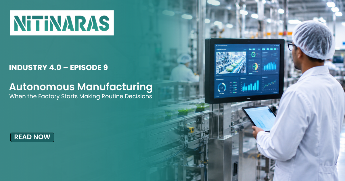 Autonomous Manufacturing